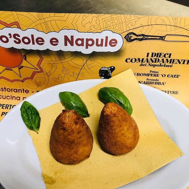 Esempio dalla galleria fotografica di o'Sole e Napule