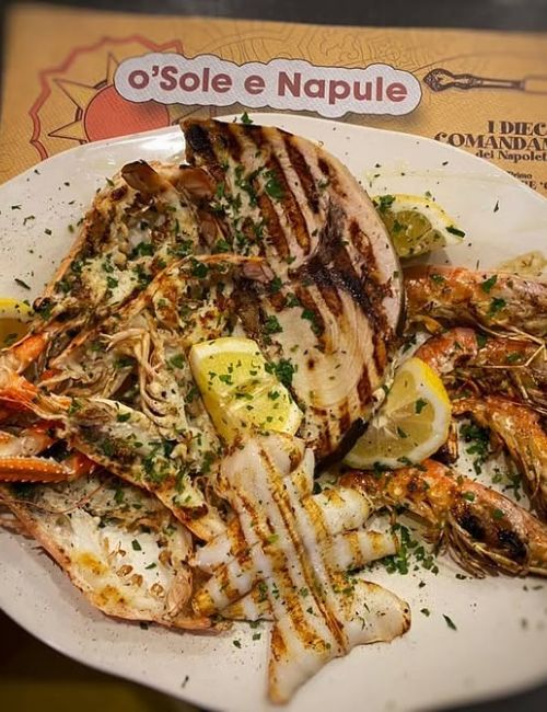 Esempio dalla galleria fotografica di o'Sole e Napule